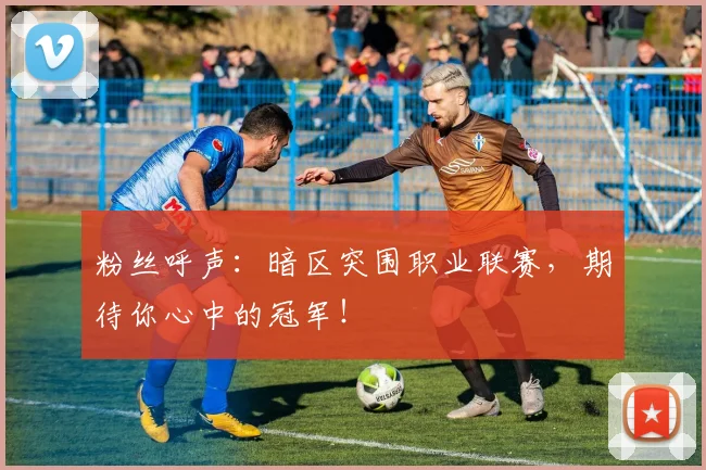 粉丝呼声：暗区突围职业联赛，期待你心中的冠军！